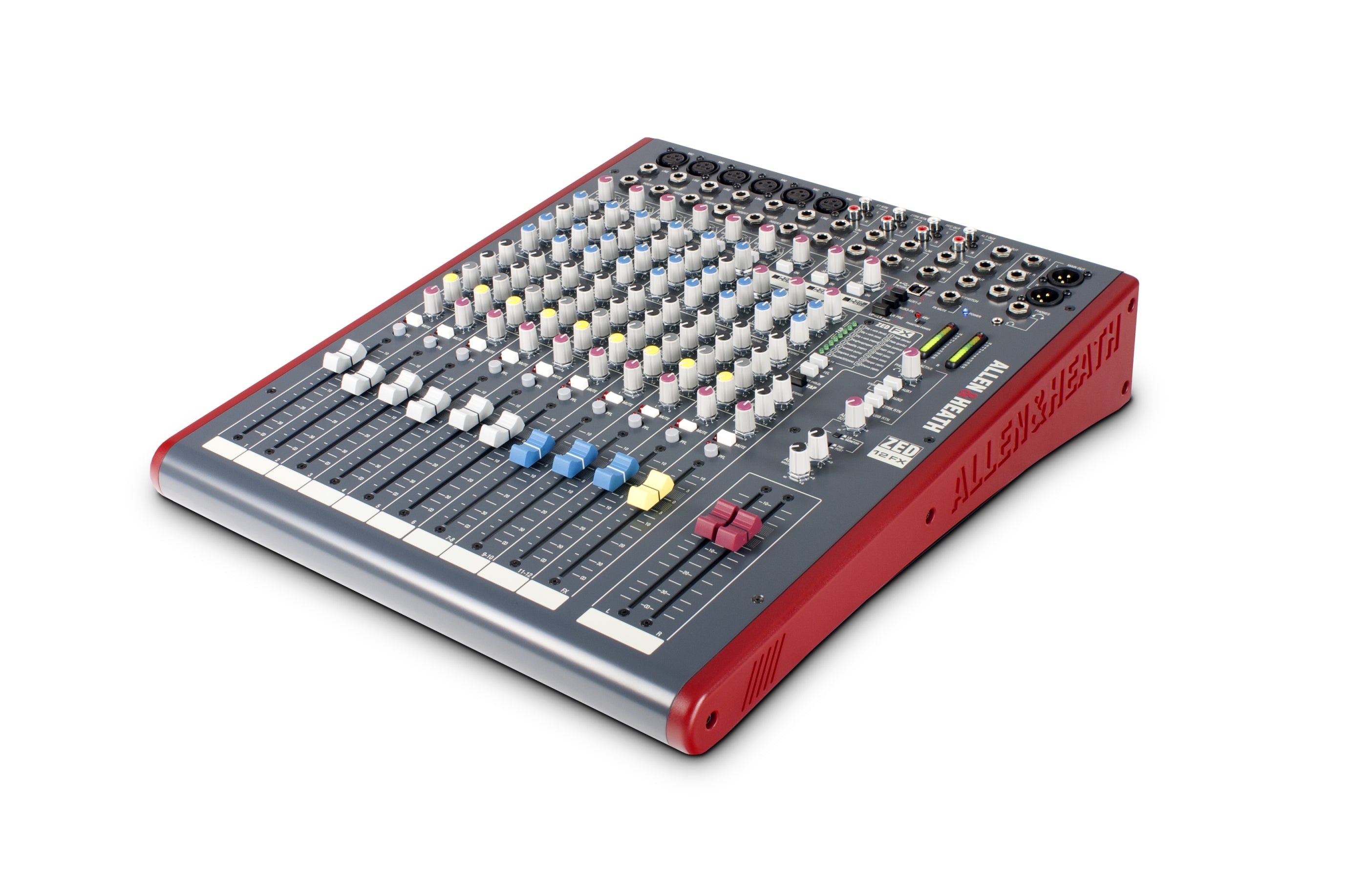 ALLEN & HEATH ZED-12FX - 6 Mono 3 Stereo channel Mixer with USB in/out and effects