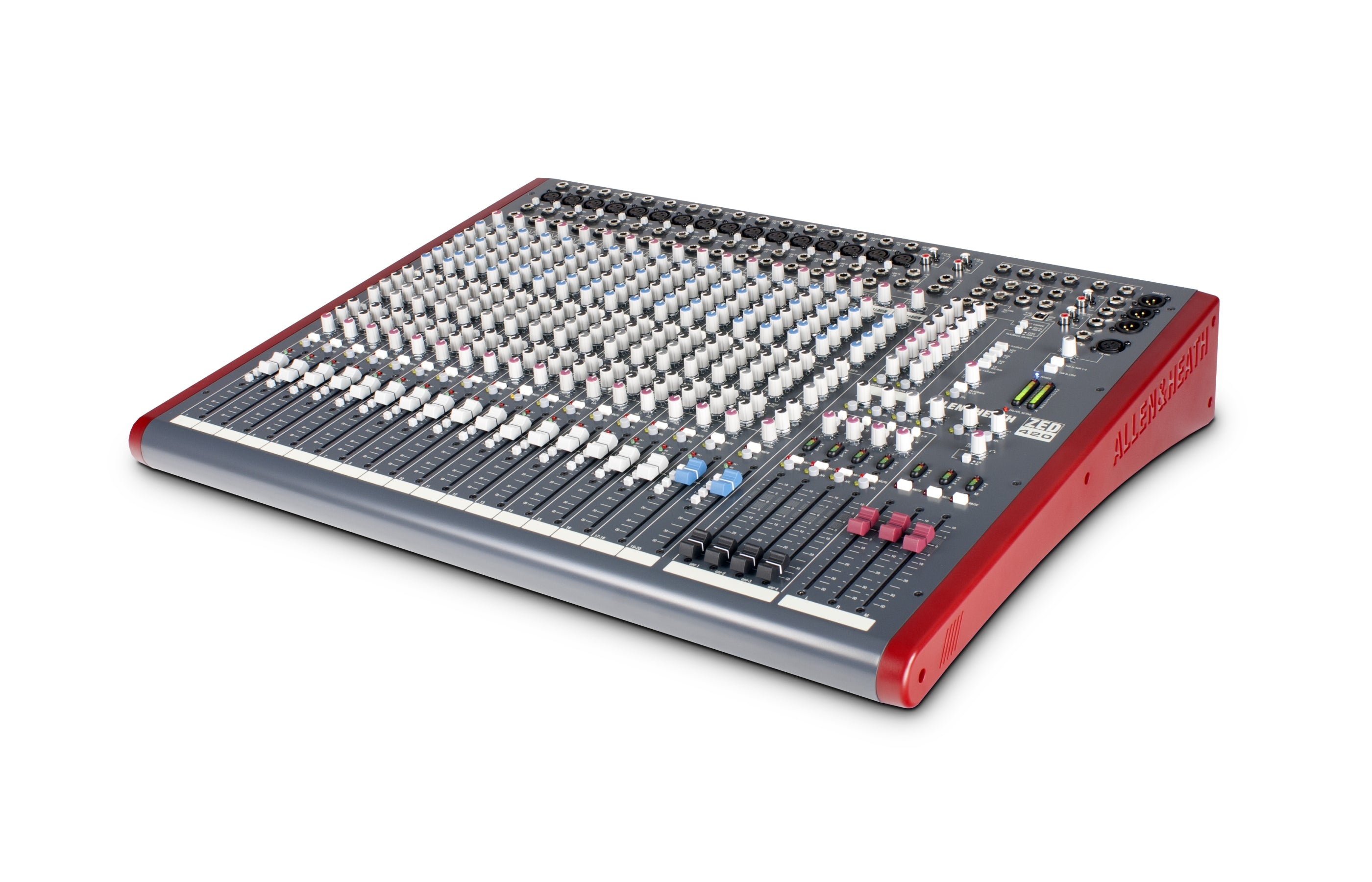 ALLEN & HEATH ZED-420 - 16 Mono 2 Dual Stereo channel 4-bus Mixer w./USB in/out
