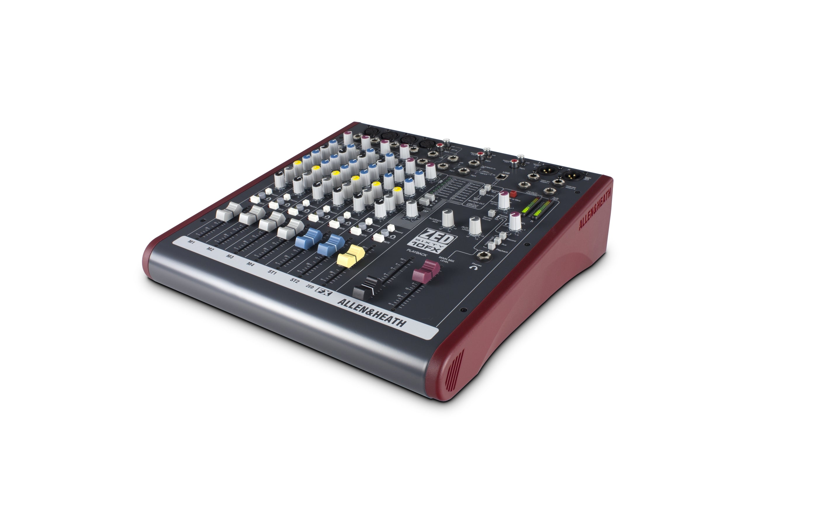ALLEN & HEATH ZED60-10FX - 4 Mono 2 Stereo channel Mixer with FX & USB in/out
