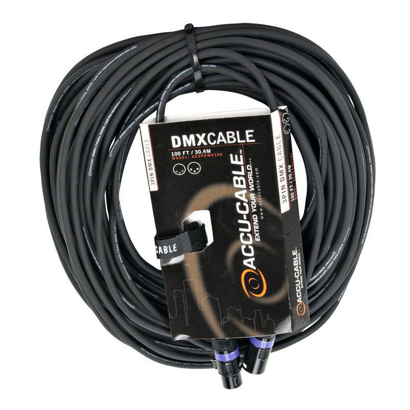 Accu-Cable AC3PDMX100 DMX Cable
