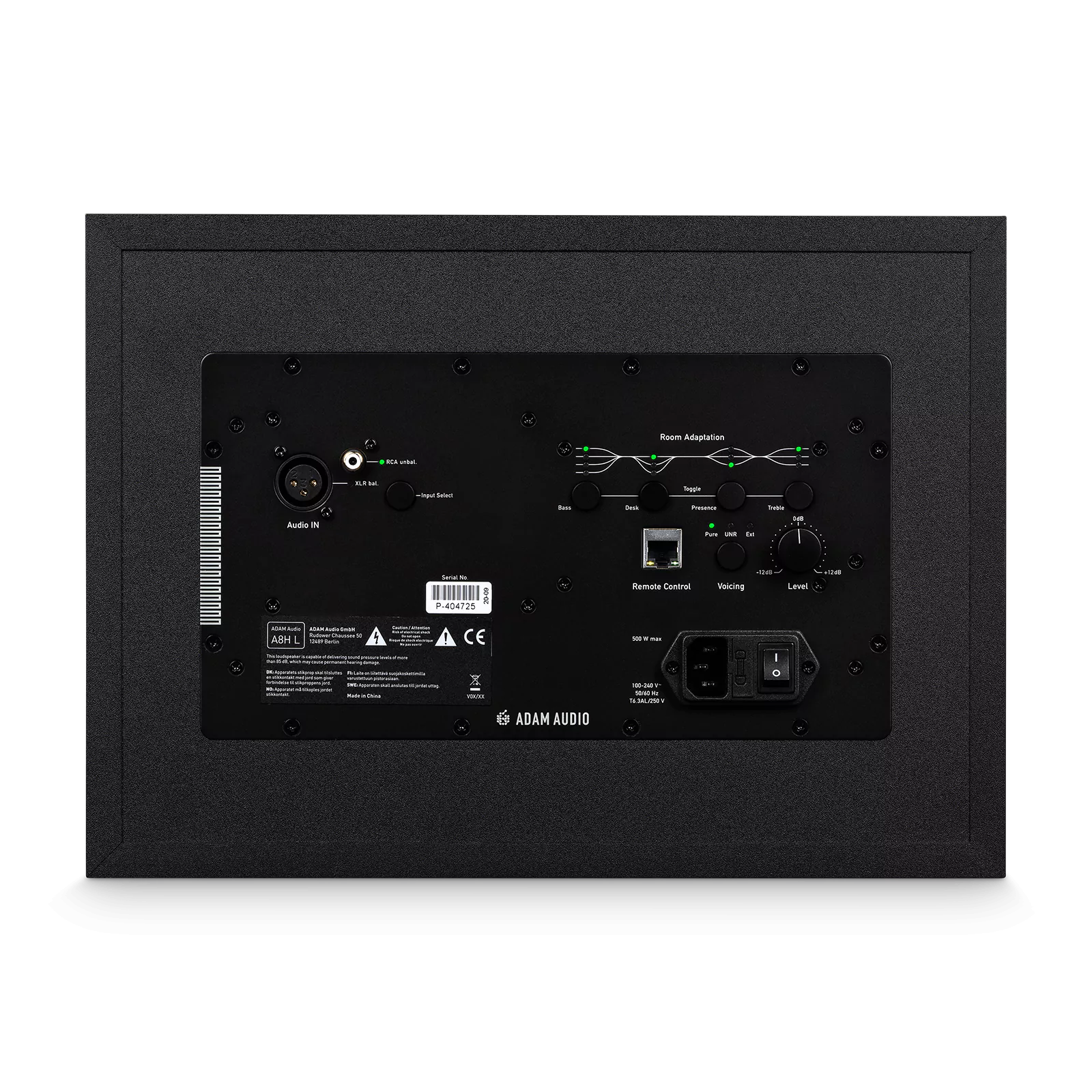 ADAM AUDIO AD-8HB - Near midfield 3 way monitors (B SIDE)