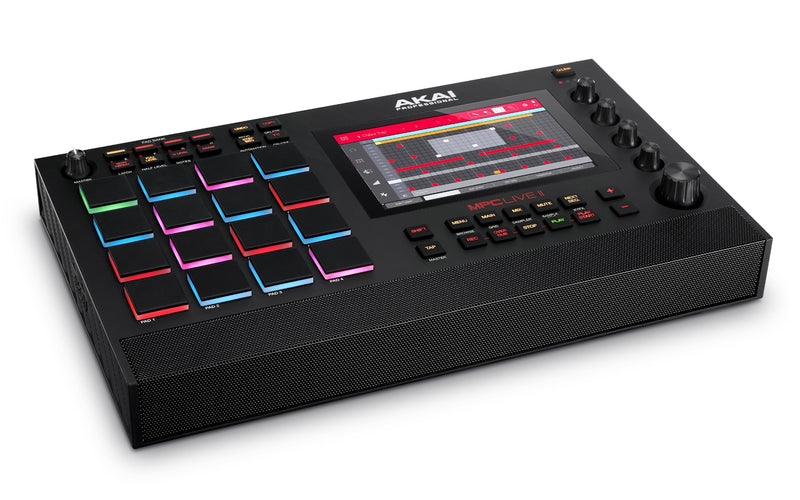 AKAI PRO MPC LIVE II - Standalone Music Production Center With Built-In Monitors