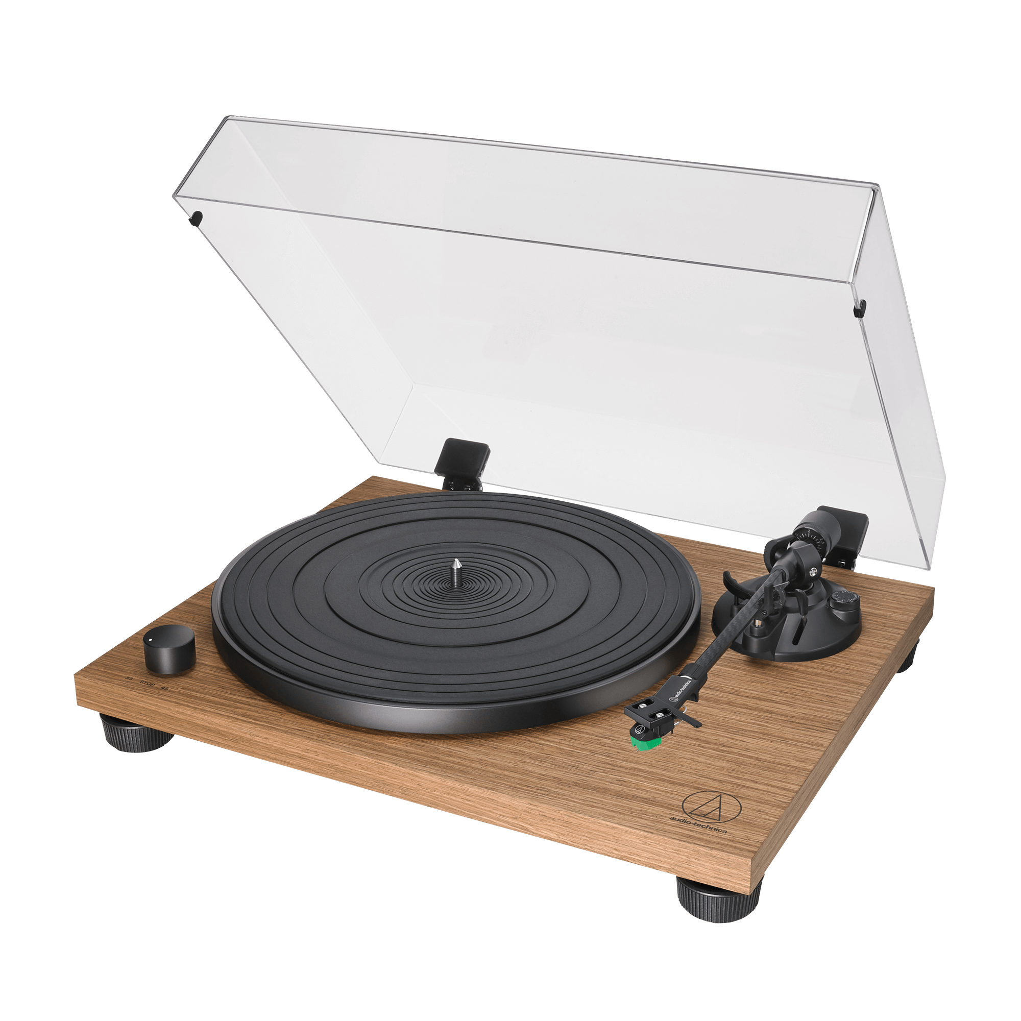 AUDIO-TECHNICA AT-LPW40WN - Fully manual belt-drive turntable Hi-fi reproduction
