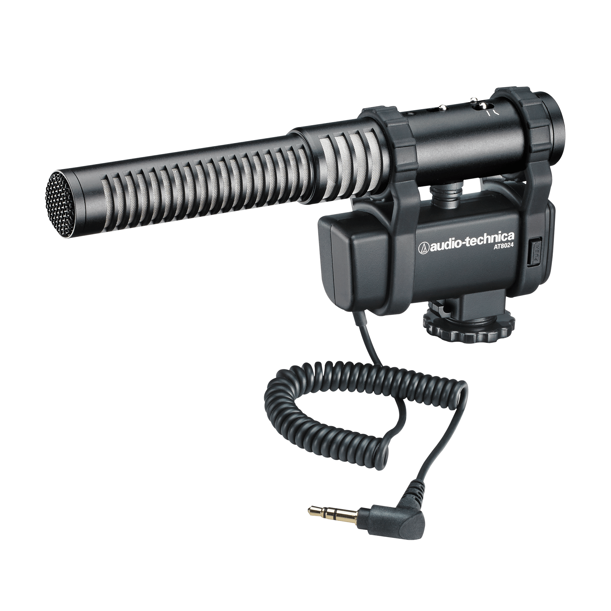 AUDIO-TECHNICA AT8024 Stereo/Mono Camera-Mount Microphone