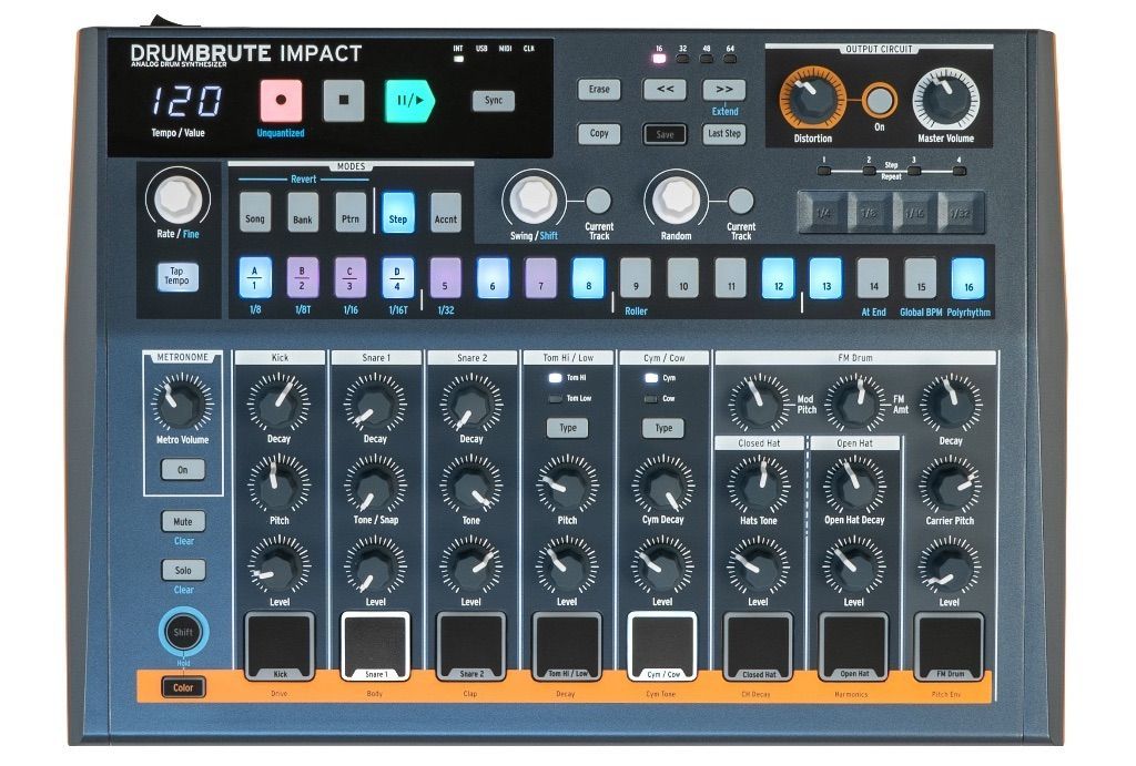 ARTURIA DRUMBRUTE IMPACT Analog drum machine