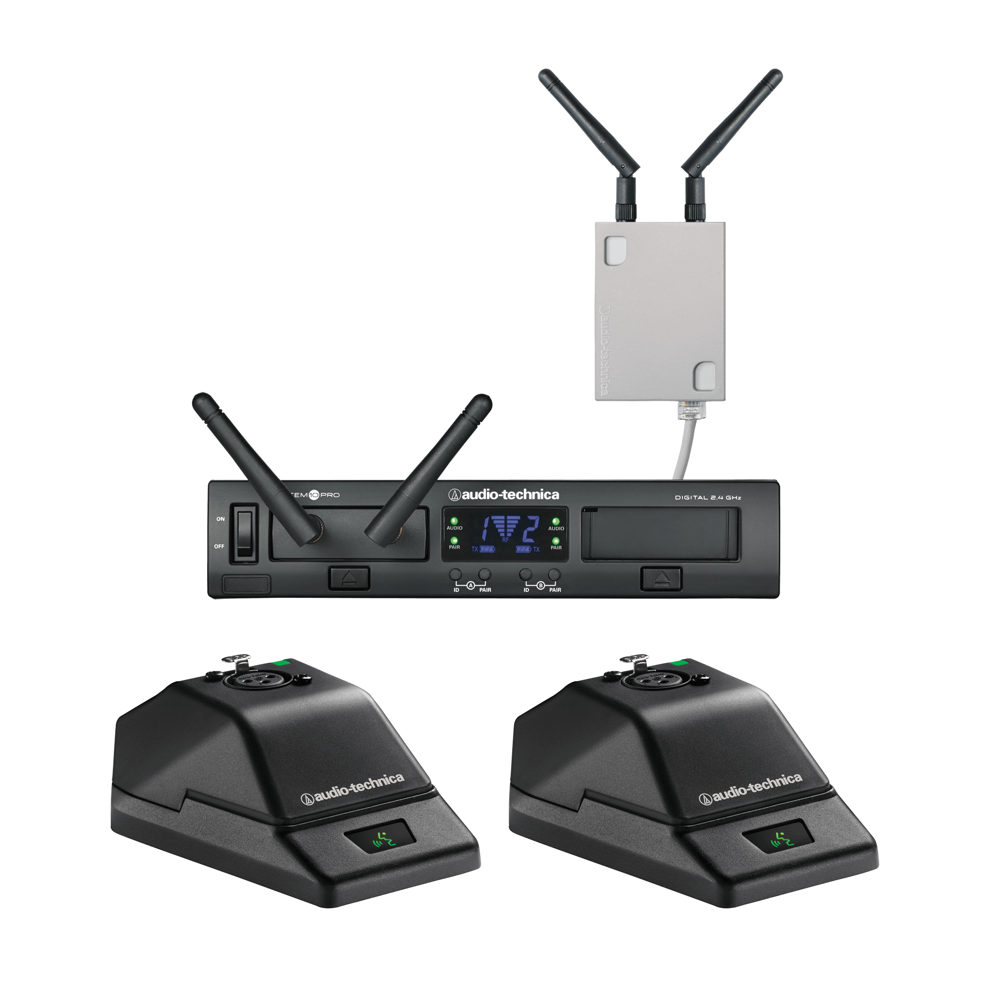 AUDIO-TECHNICA ATW-1377 System 10 Mic Desk Stand