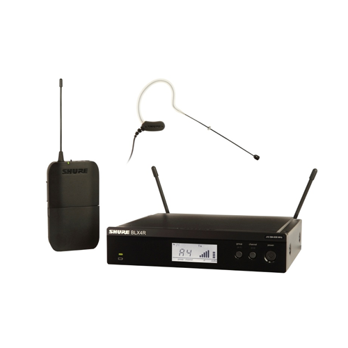 SHURE BLX/MX53 Rackmount headset wireless system