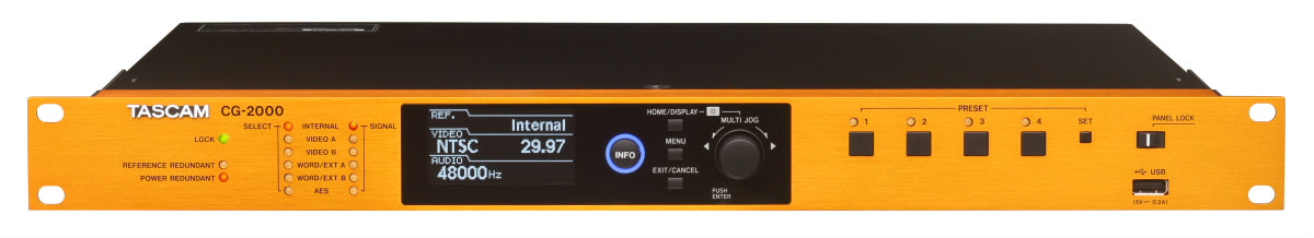TASCAM CG-2000 - Jitter Management