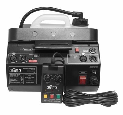 CHAUVET H1800FLEX Fog Machine - Chauvet DJ HURRICANE H1800 Flex Compact Water-Based Fog Machine Offers A Manually Adjustable Output Angle Of 180°