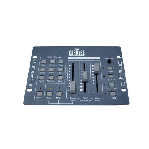 CHAUVET OBEY 3 Channel DMX controler - Chauvet DJ OBEY 3 DMX Controller