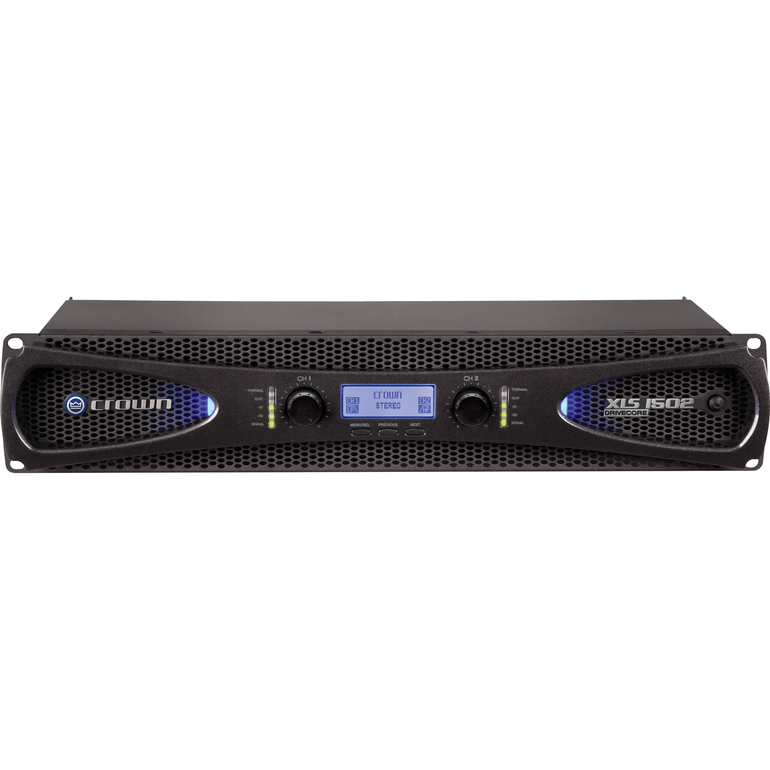CROWN XLS 1502 - Amplifier 2 X 775 watt at 2 ohm