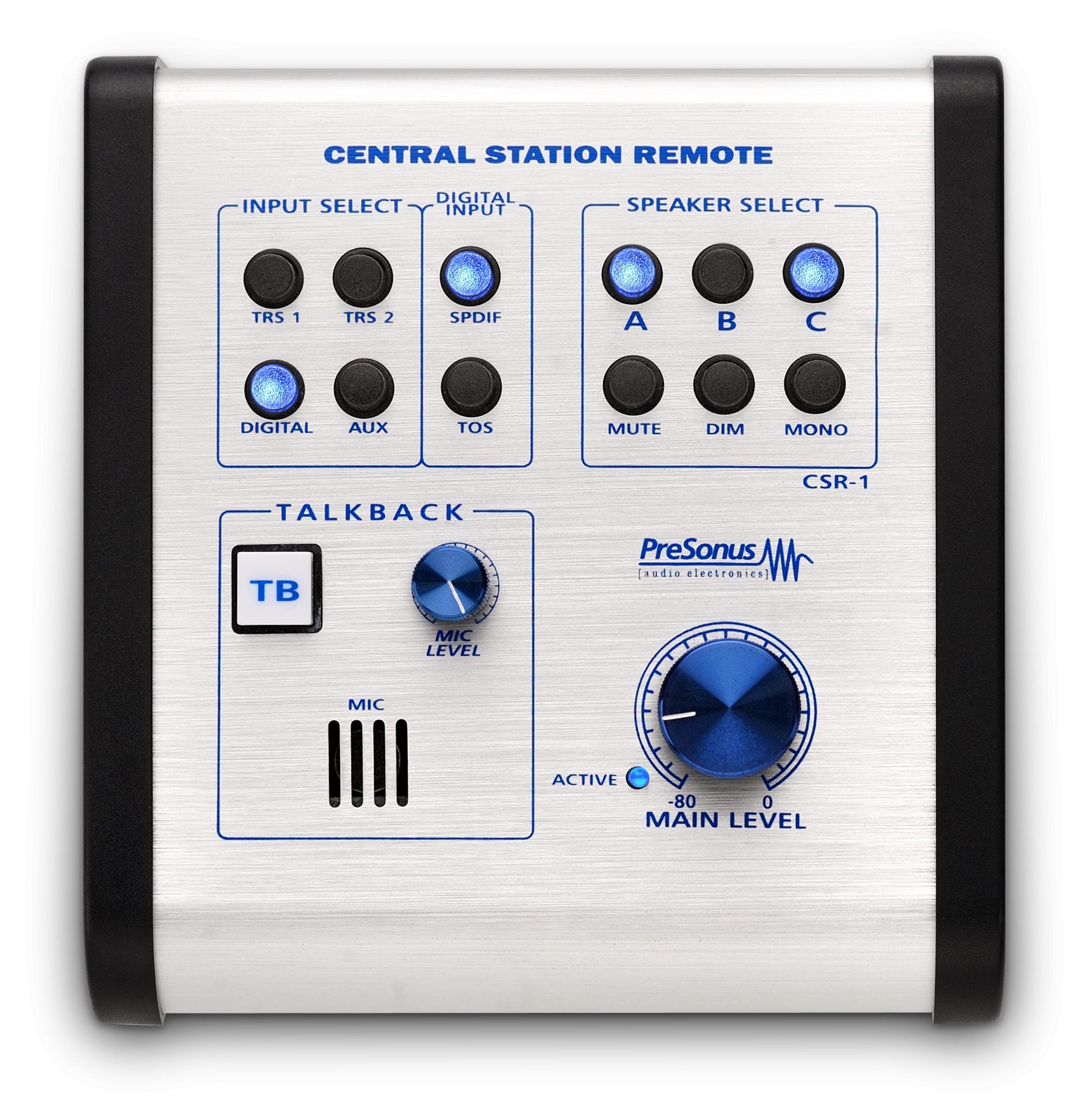 PRESONUS CENTRAL STATION PLUS - Passive Studio Control Center