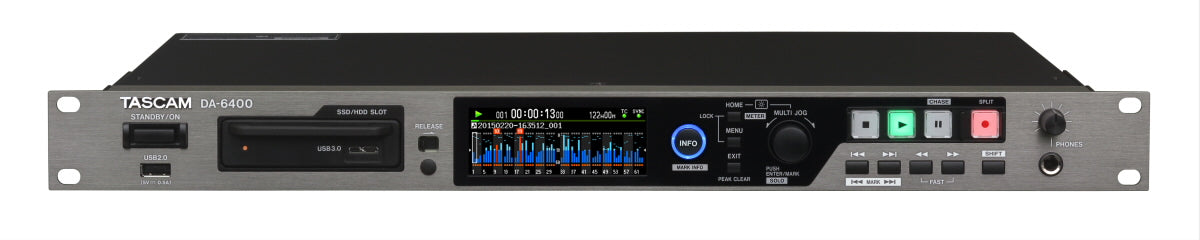 TASCAM DA-6400 - 64-channel Digital Multitrack Recorder