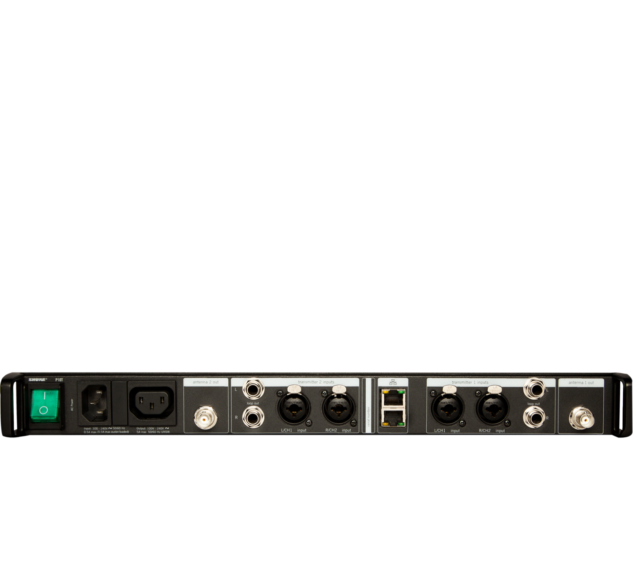 SHURE P10T-G10 Wireless Personal Transmitter base