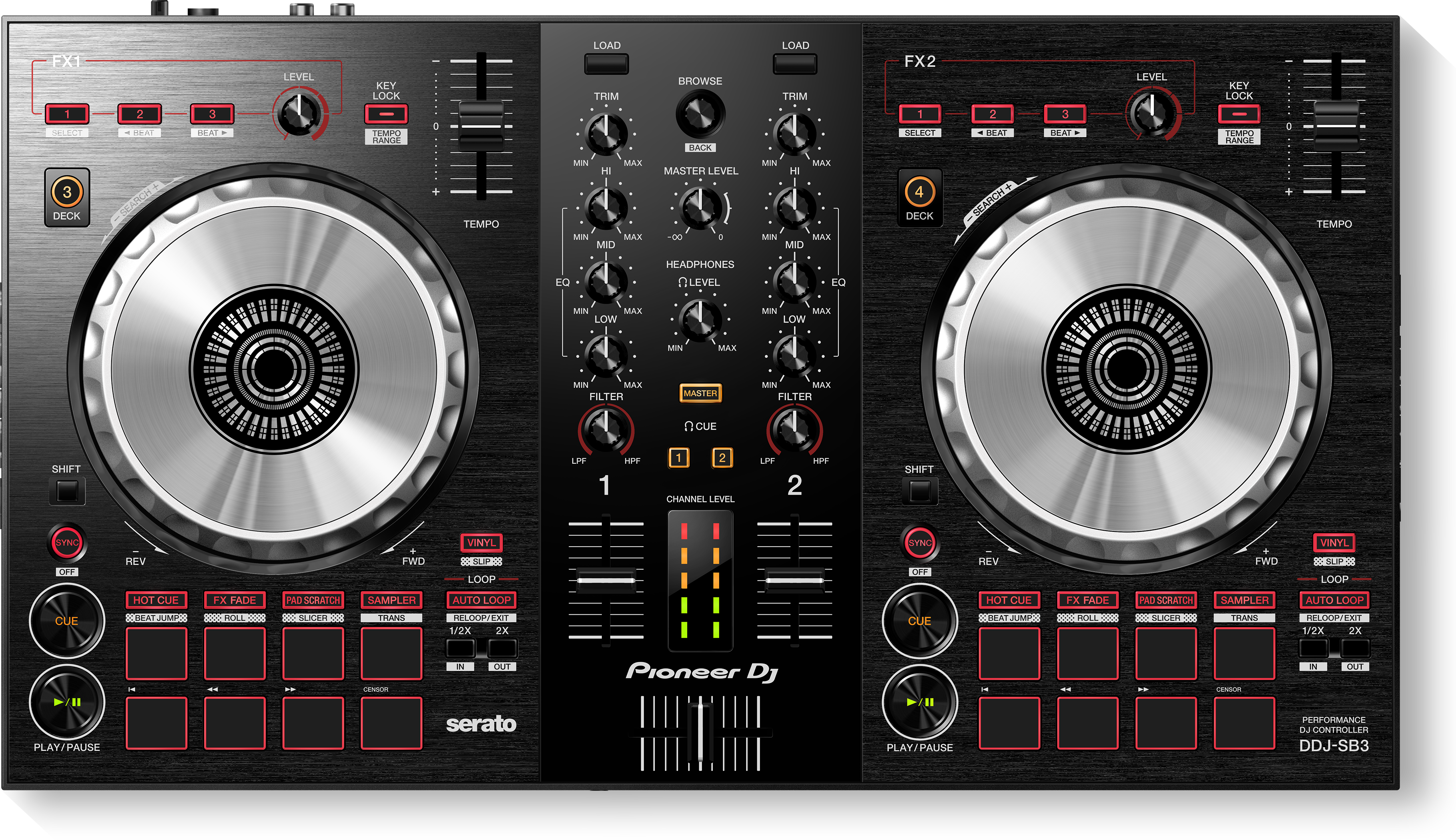 PIONEER DJ DDJ-SB3 (Discontinued)