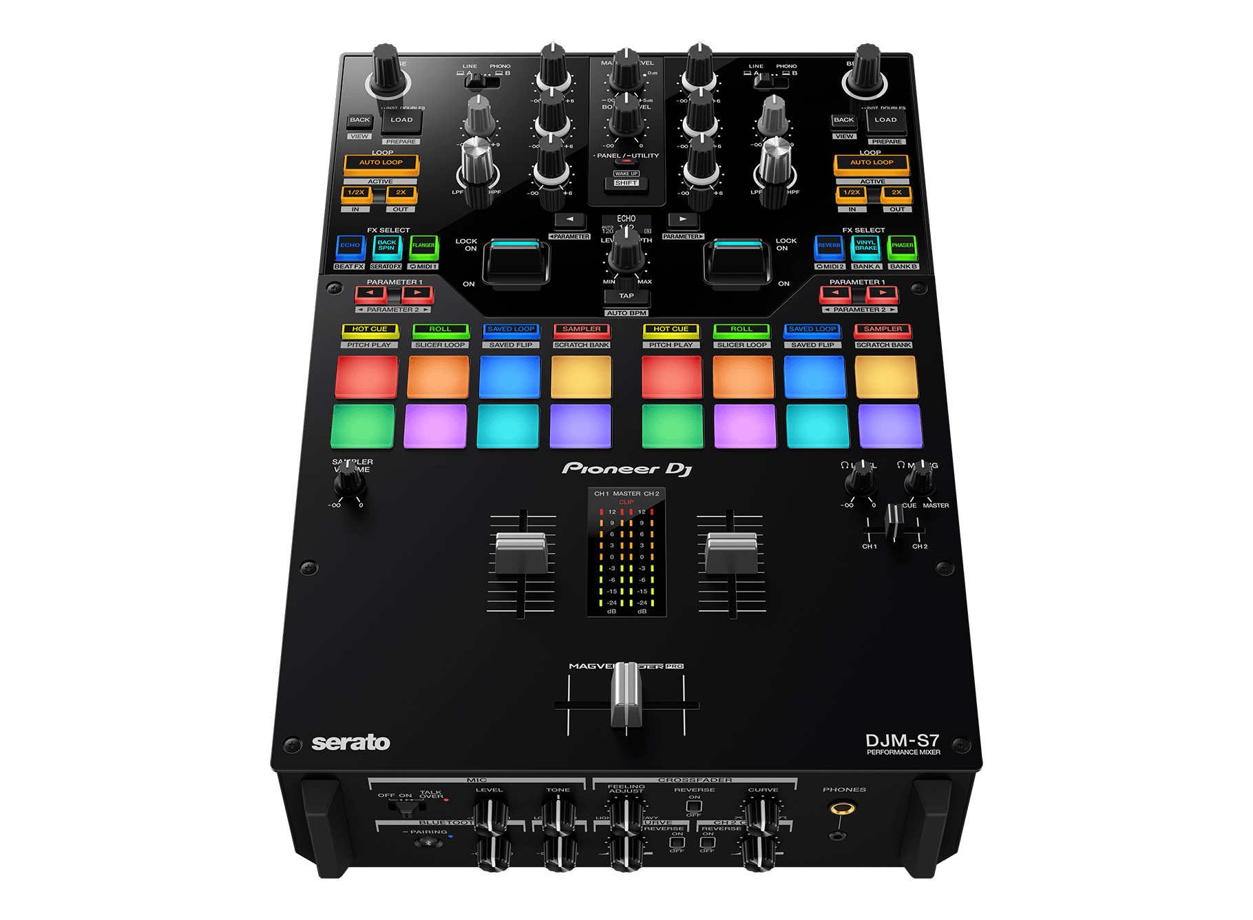 PIONEER DJ DJM-S7 - 2 CHANNEL SCRATCH  BATTLE DJ MIXER