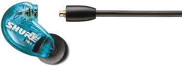 Shure SE215SPE - Blue Isolating Earphones with Black 3.5mm Cable
