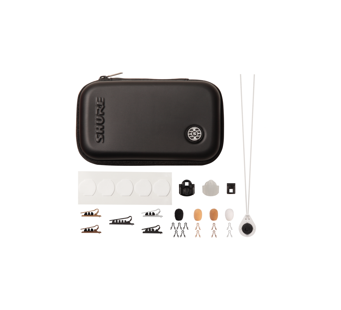 SHURE RPM40KIT Full accessory kit for TL Lavalier microphones.