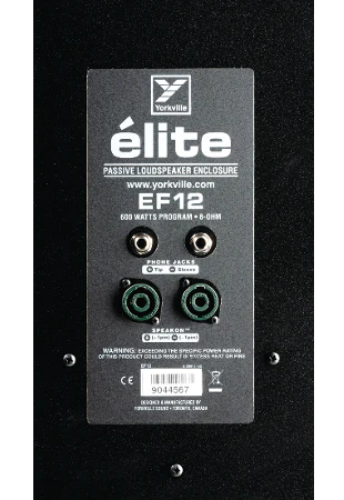 YORKVILLE EF12 - Yorkville EF12 Elite Series 12" Passive Loudspeaker