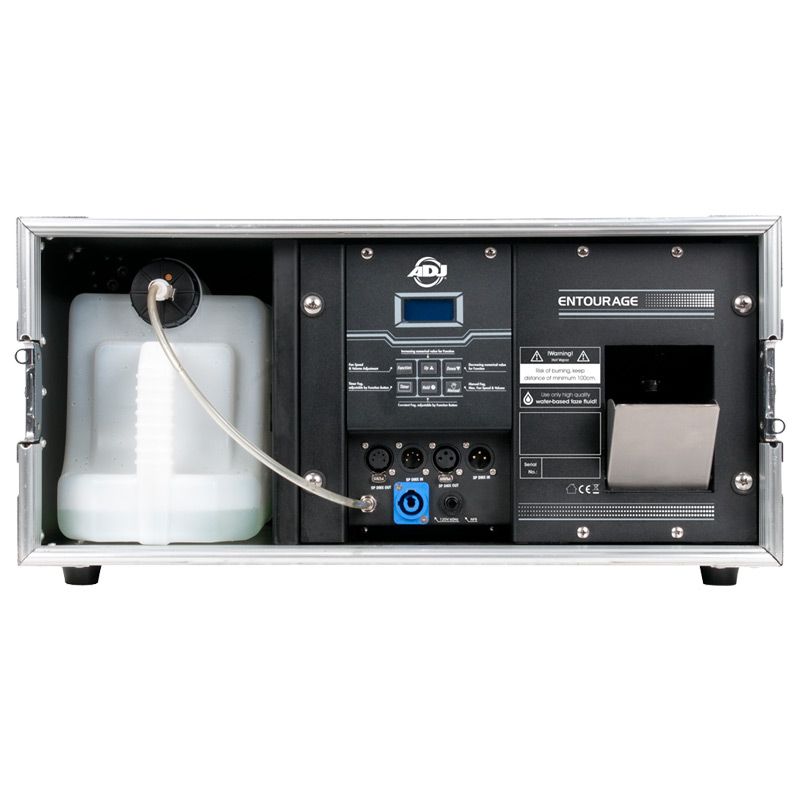 AMERICAN DJ ENTOURAGE - Professional haze machine with road case