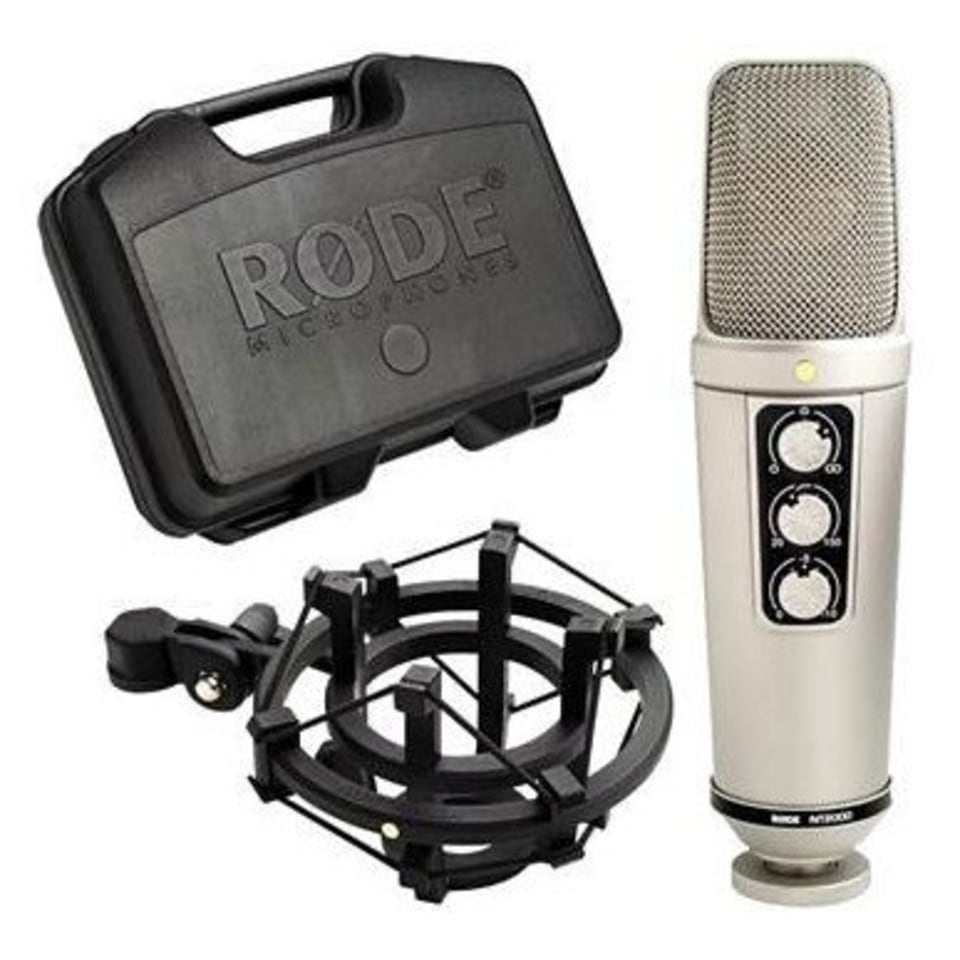 RODE NT2000 seamlessley variable dual 1'' condenser Microphone