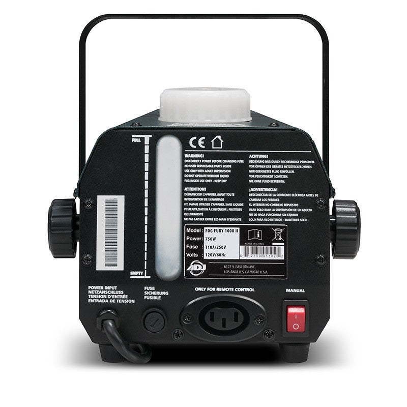 ADJ FOG FURY 1000 II 700W FOG MACHINE