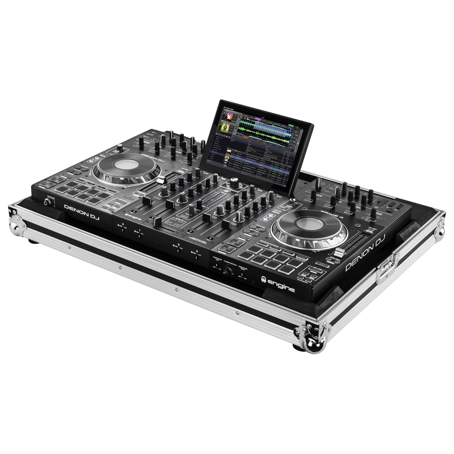 ODYSSEY GEAR FZDNPRIME4 - Denon Prime 4 Low Profile Flight Case