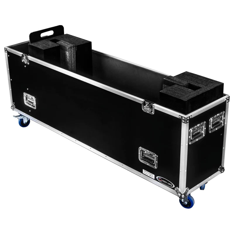 Odyssey FZFSM75W Road Case - Odyssey FZFSM75W - 75″ Flat Screen Monitor Case with Casters