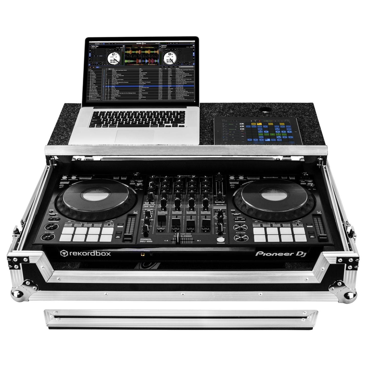 ODYSSEY GEAR FZGSDDJ1000W - For DDJ-1000 / DDJ-1000SRT Case with Patented Glide Platform