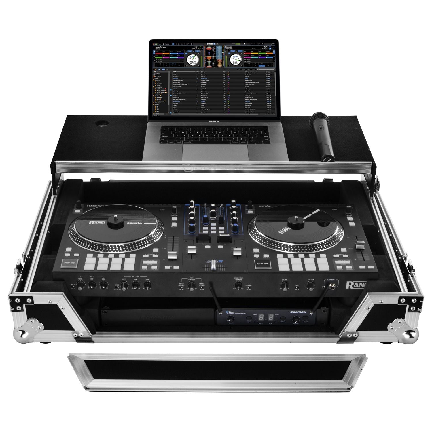 ODYSSEY GEAR FZGSRANEONEW1 - Road case w/ laptop shelf + 1U for Rane One