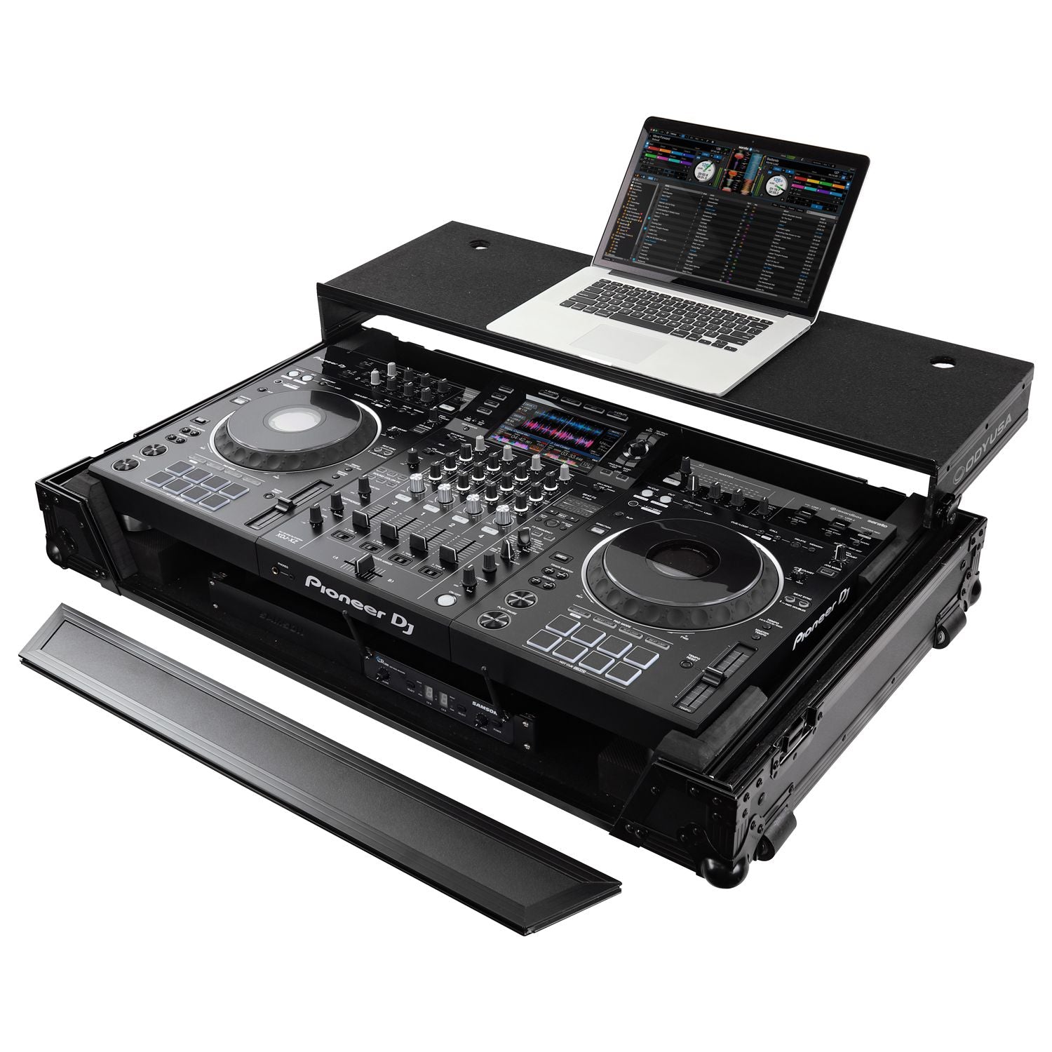 ODYSSEY GEAR FZGSXDJXZW1BL - Road case for Pionner XDJ-XZ with shelf and 1U