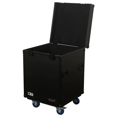 Odyssey FZTP2WBL Road Case - Odyssey FZTP2WBL - Black 21.5″ x 27.5″ x 21.5″ Interior Utility Truck Pack Touring Flight Case