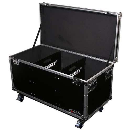 Odyssey FZUT34422W Road Case - Odyssey FZUT34422W - 41.5″ x 20″ x 19.5″ Interior Utility Trunk Touring Flight Case with Organizing Dividers