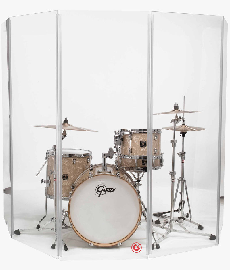 GDS-5 - Acrylic Drum Kit Acoustic Shield
