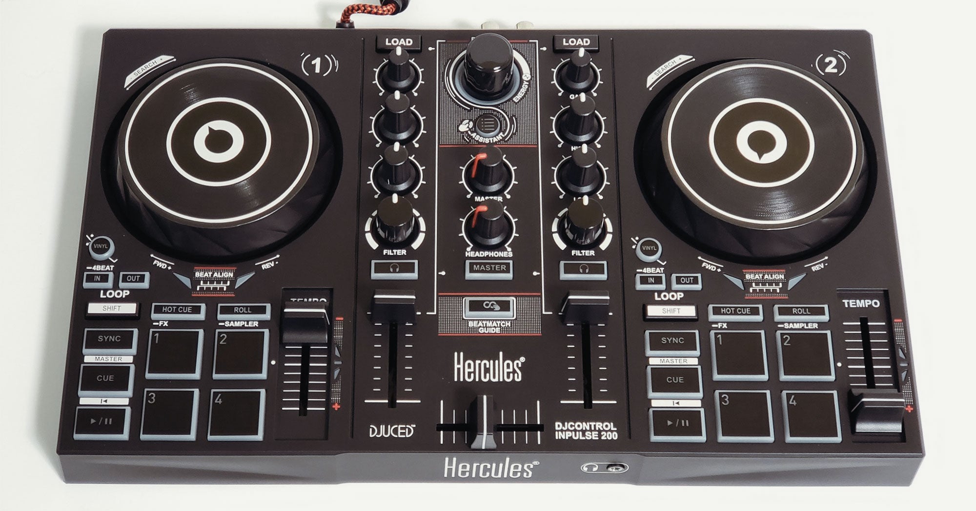 HERCULE DJ DJCONTROL-INPULSE 200 - DJ Controller for beginner
