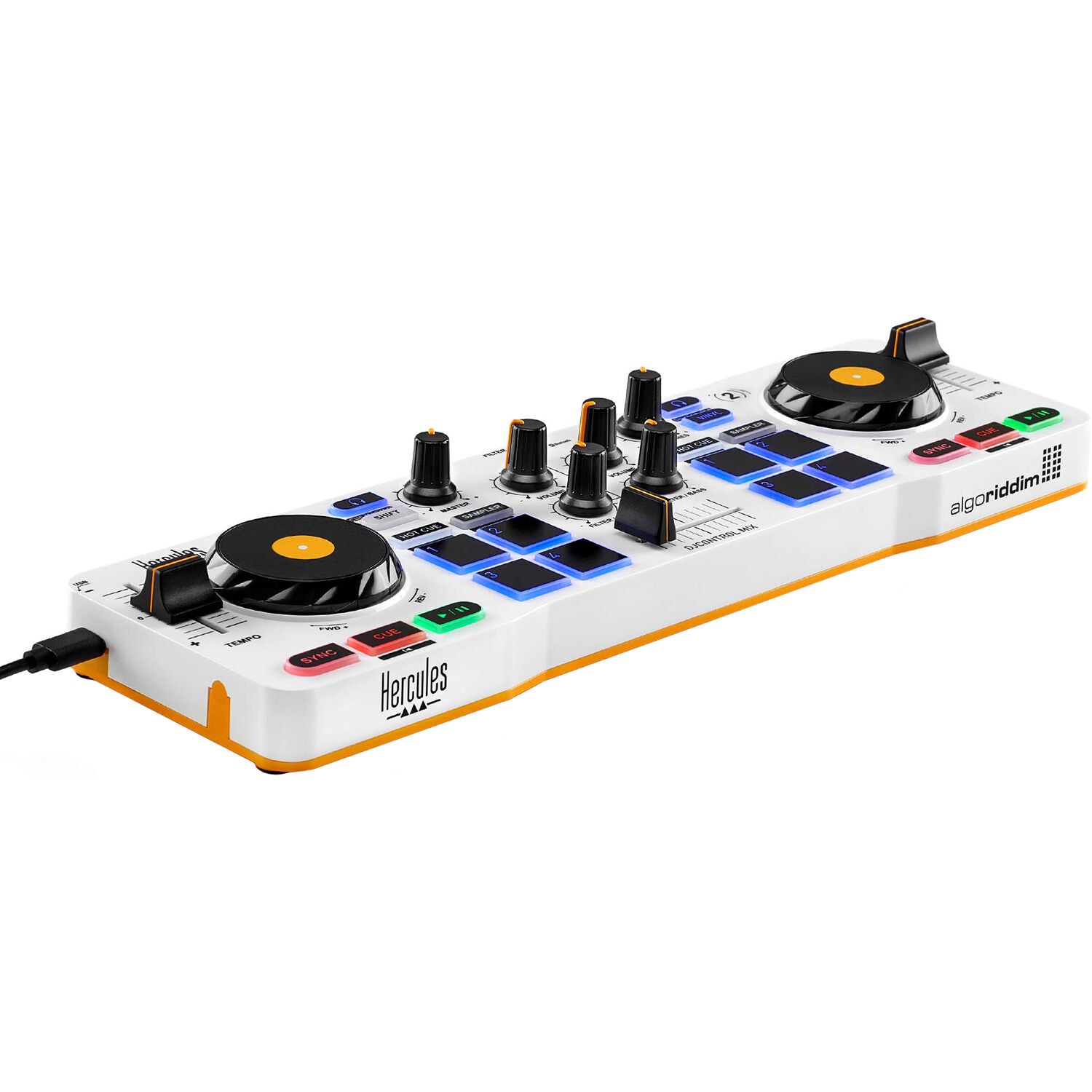 HERCULE DJ DJCONTROL-STARLIGHT - Controller with Serato Lite