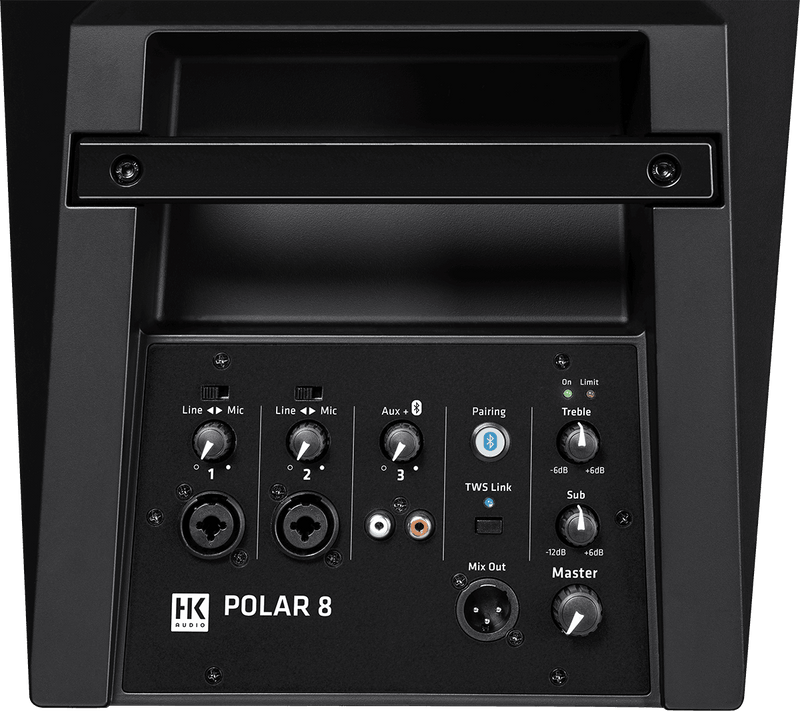 HK AUDIO POLAR 8 - 8'' ARRAY COLUMN  SYSTEM (Carrying bags included)