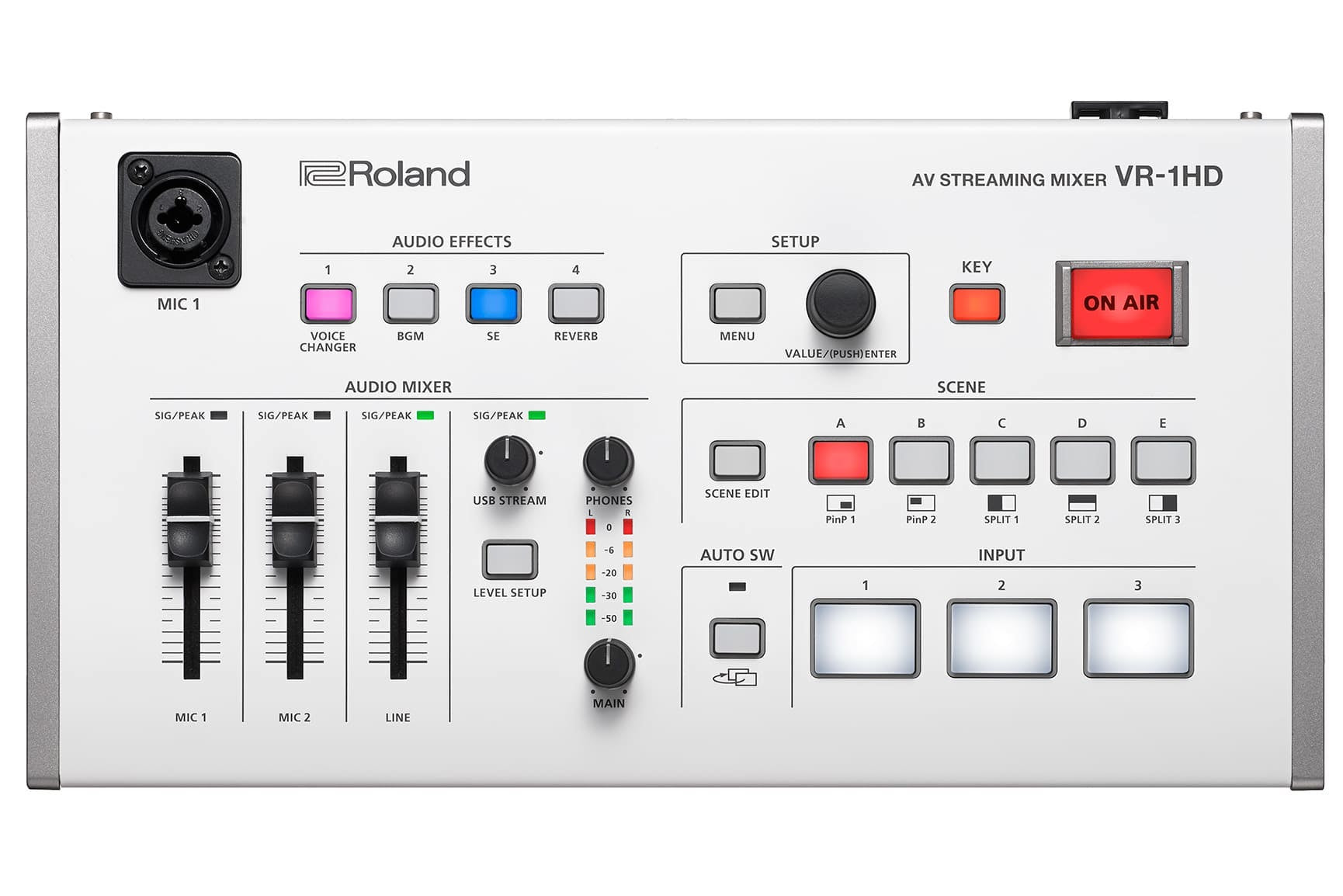 ROLAND VR-1HD - Audio video steaming mixer