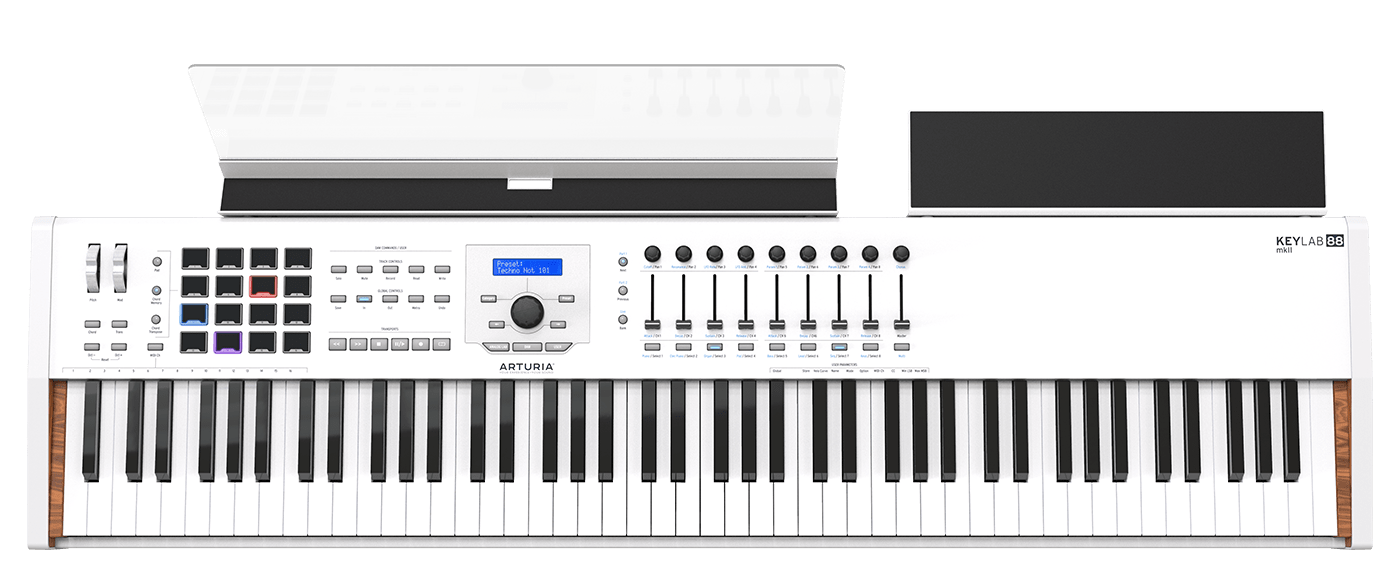 ARTURIA KEYLAB 88 MKII - Professional-grade, 88-note MIDI controller keyboard