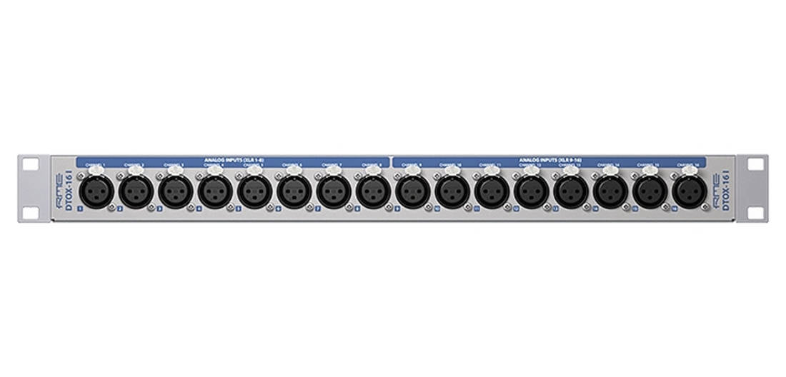 RME DTOX-16I -  Universal XLR <> D-SUB, Breakout Panel -