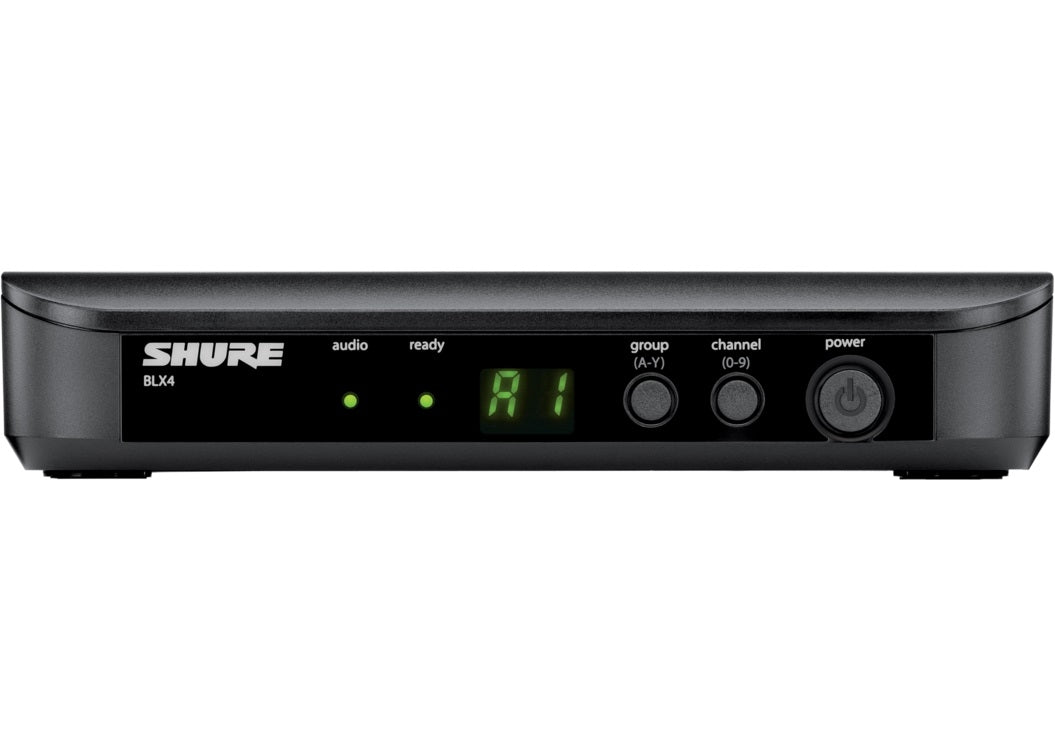 Shure BLX4-H10 542-572 MGH - Wireless Diversity Receiver with PS23 & Internal Antennas