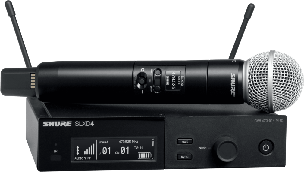 Shure SLXD24/SM58-G58 - Wireless Handheld System with SM58 Microphone