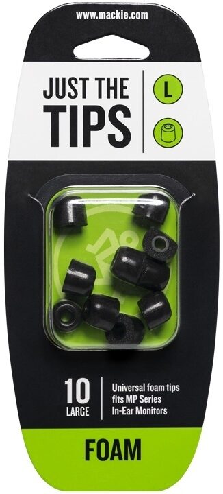 MACKIE MP - Series Large Foam Black Tips Kit
