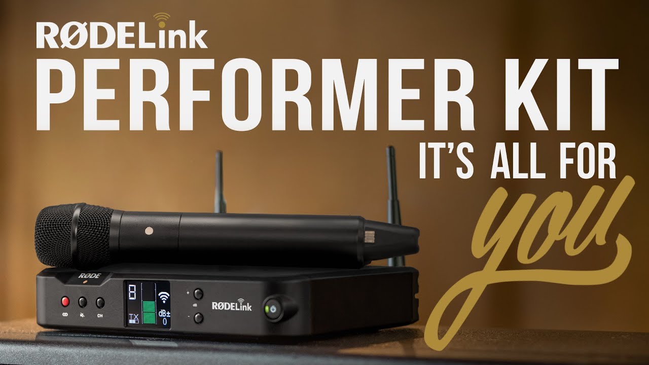 RODE Performer Kit Digital Wireless Audio System for vocal and presentation