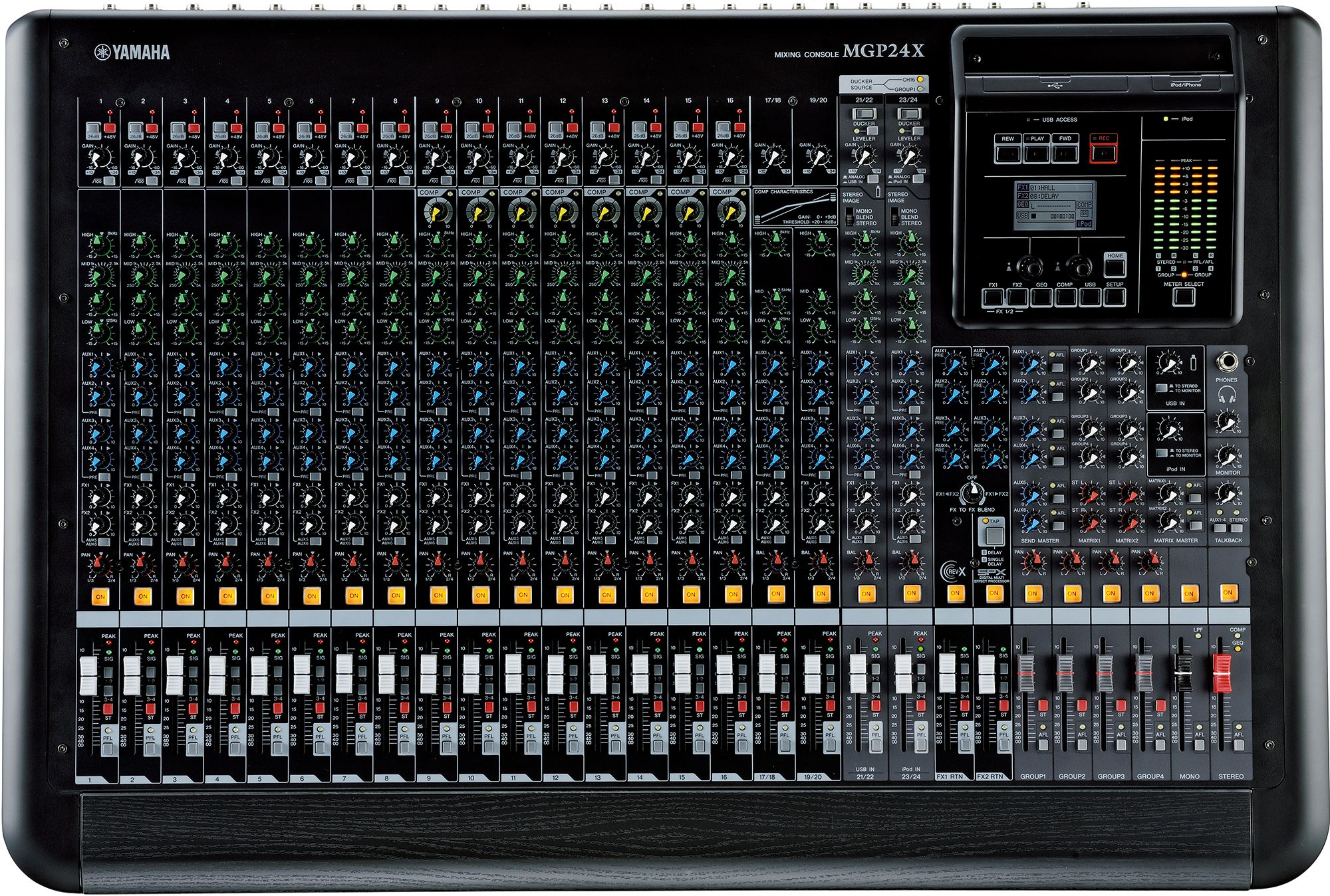YAMAHA MGP24X - Mixing console 24 inputs with effects