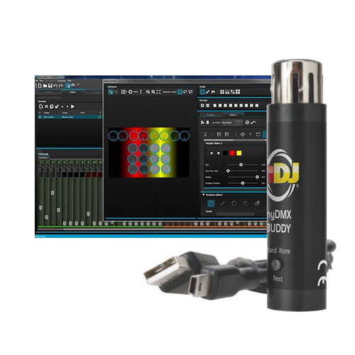AMERICAN DJ MyDMX Buddy DMX controler with software
