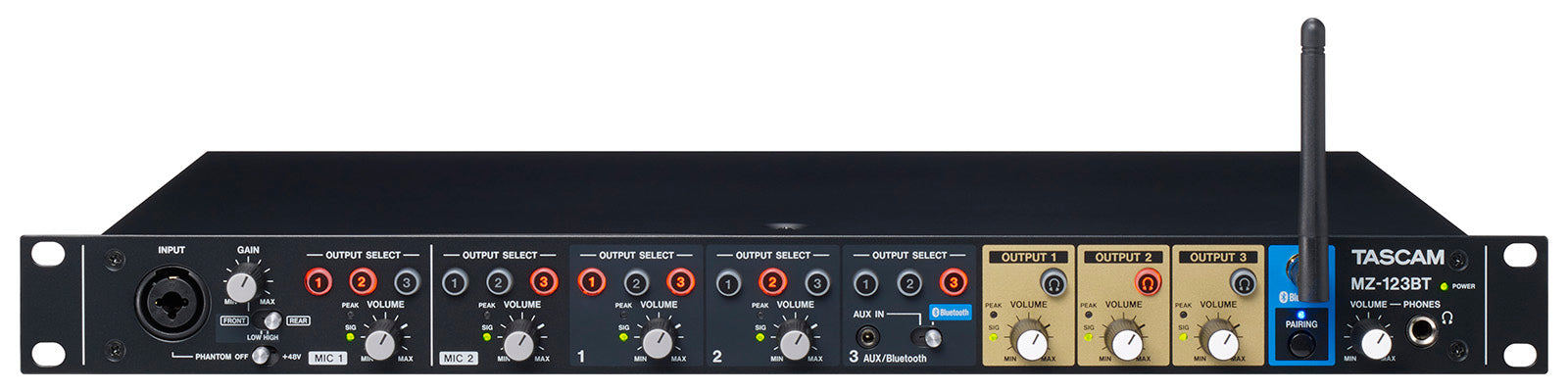 TASCAM MZ-123-BT - Rackmount mixer