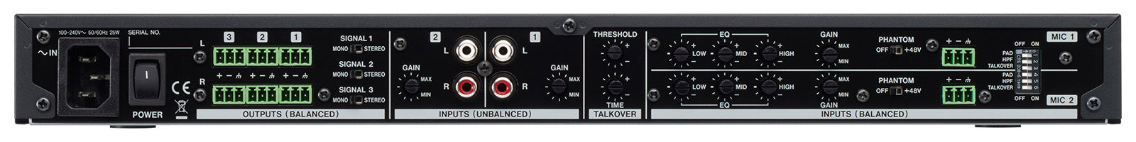 TASCAM MZ-123-BT - Rackmount mixer