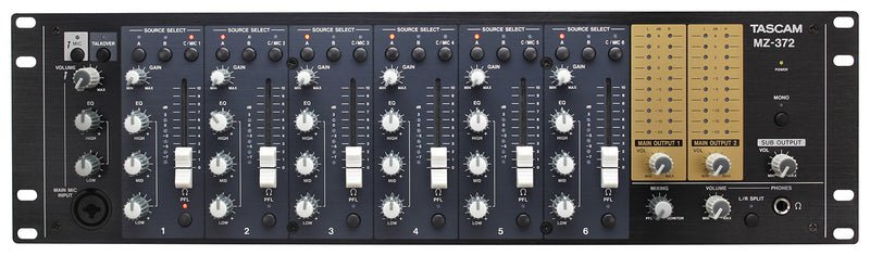 TASCAM MZ-372 Multi Routing mixer