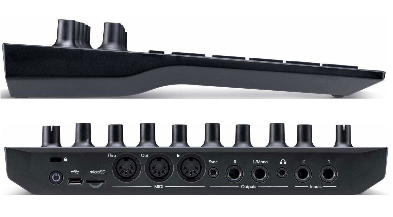 NOVATION CIRCUIT TRACKS - An all-in-one studio with two synth tracks, two MIDI tracks and four drum track